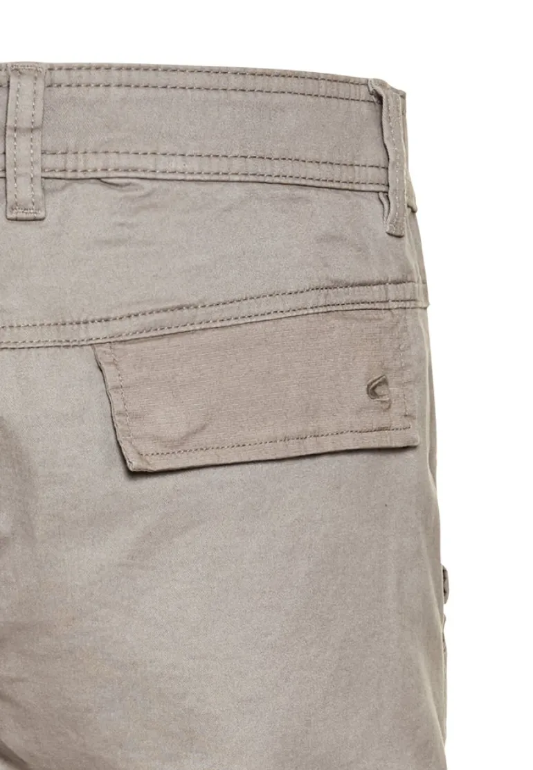 Cargo-Shorts mit Kordelzug und Stretch stone gray