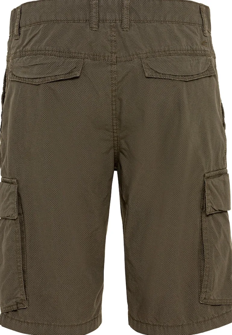 Cargo Shorts Regular Fit olive brown minimal