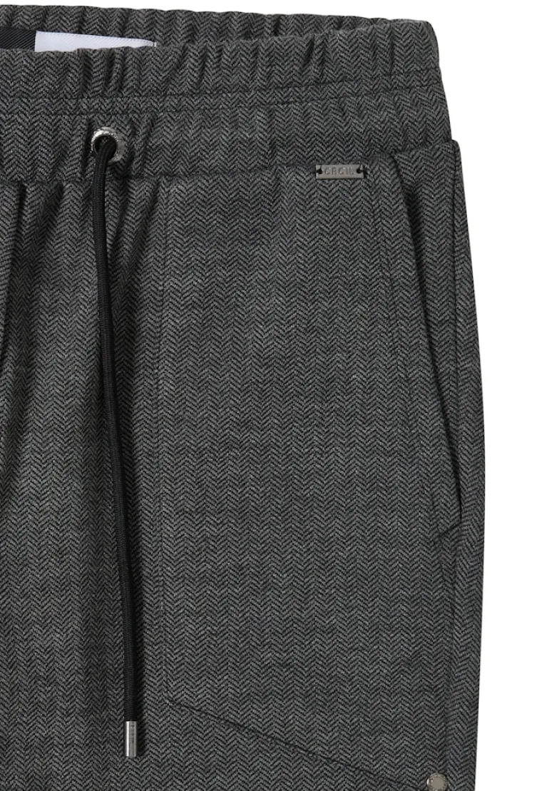 Casual Fit Hose black