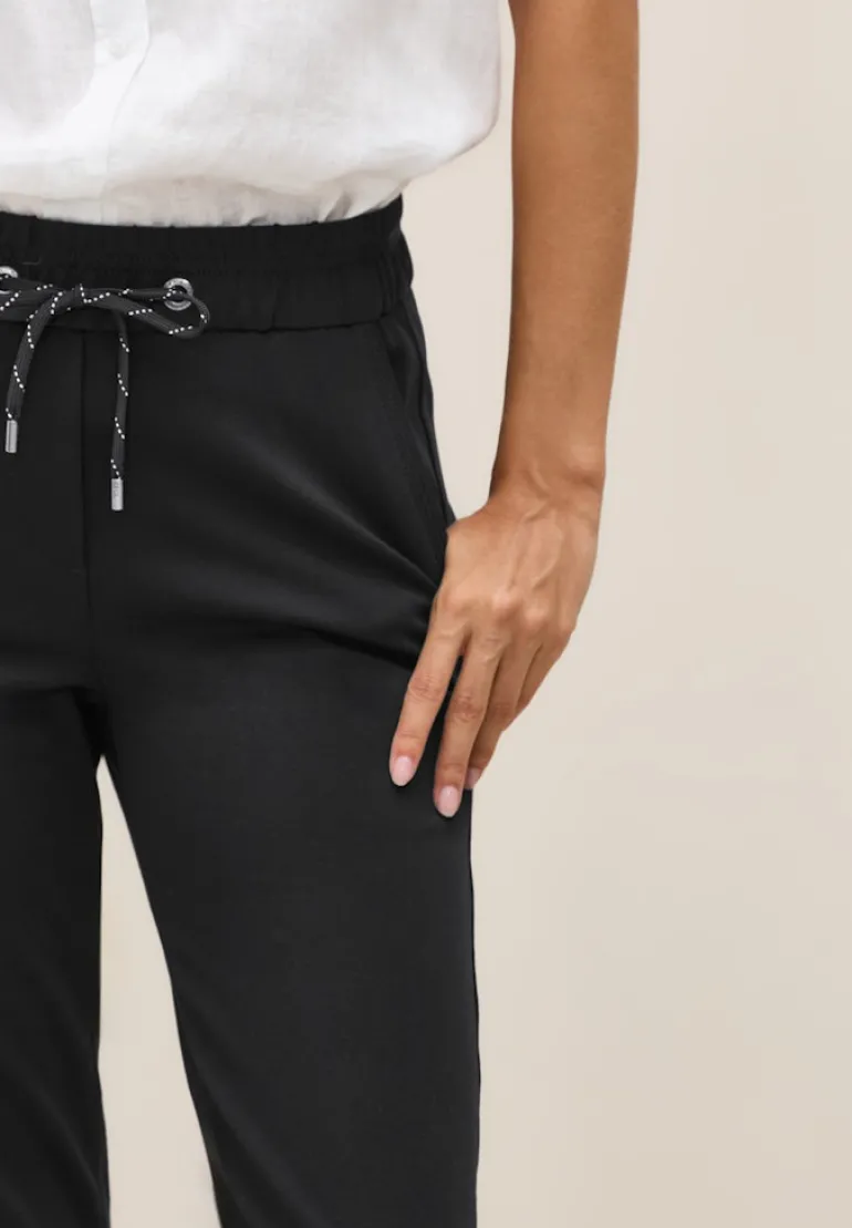 Casual Fit Hose black