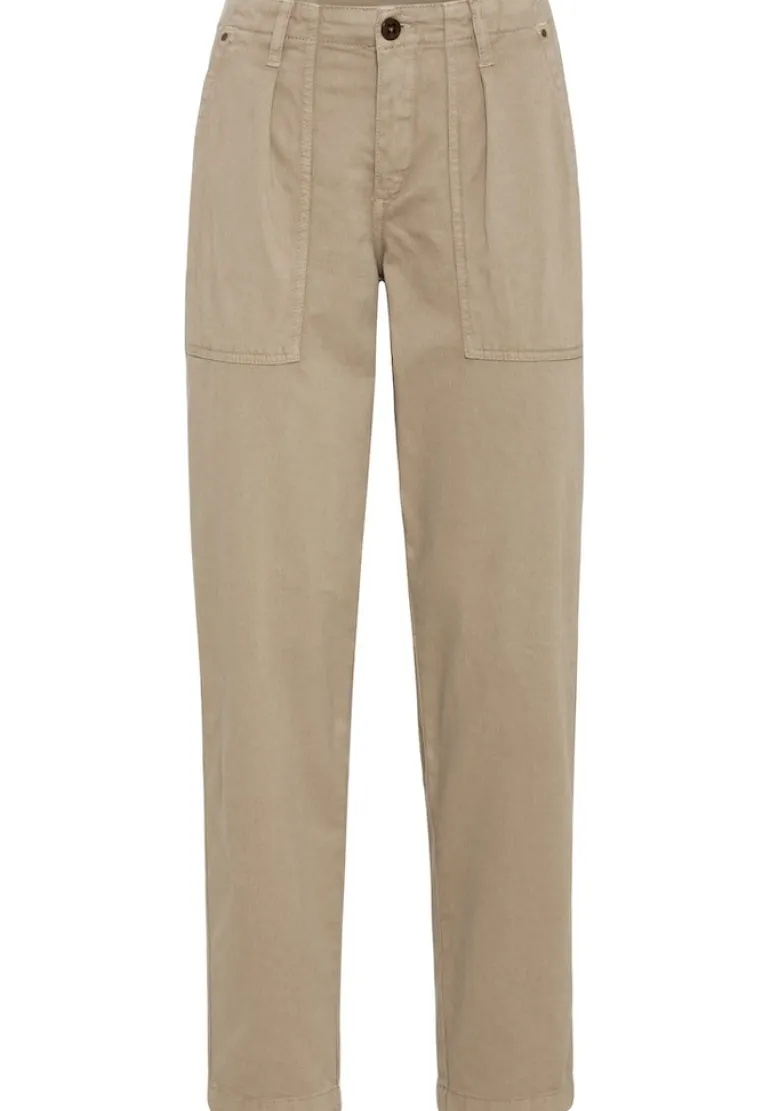 Casual Worker Pants in Relaxed Fit clay