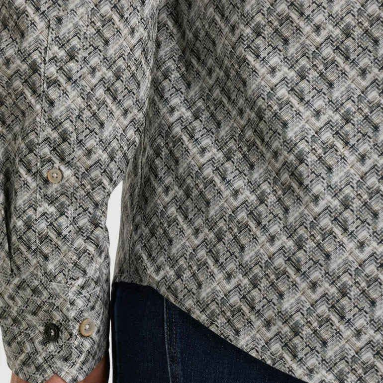CF Printed Tweed gray dawn