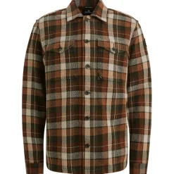 Check Matt Weave pecan brown