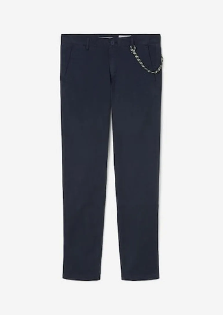 Chino Modell MIKKE regular scandinavian blue