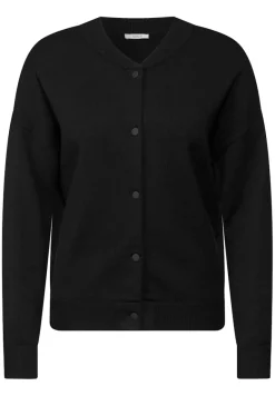 College Cardigan black