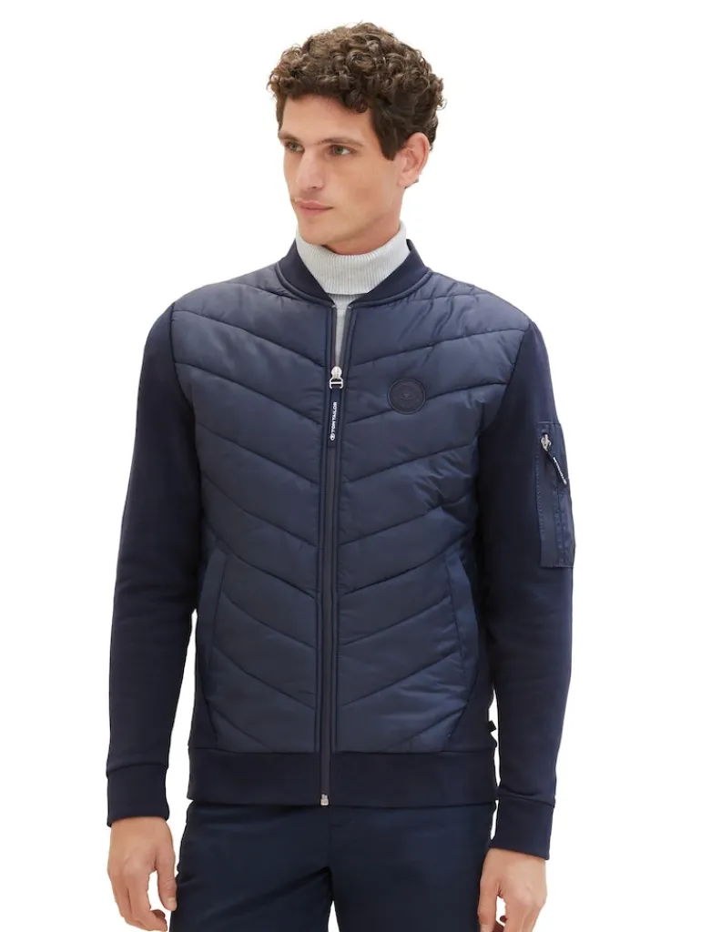 College Sweatjacke sky captain blue