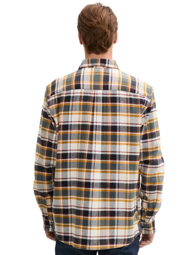 Comfort Hemd mit Karomuster navy multi check