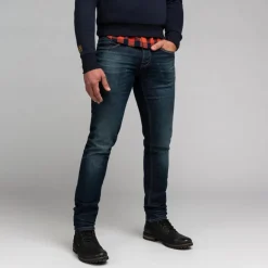 Comfort Stretch Denim Dark Blue blue