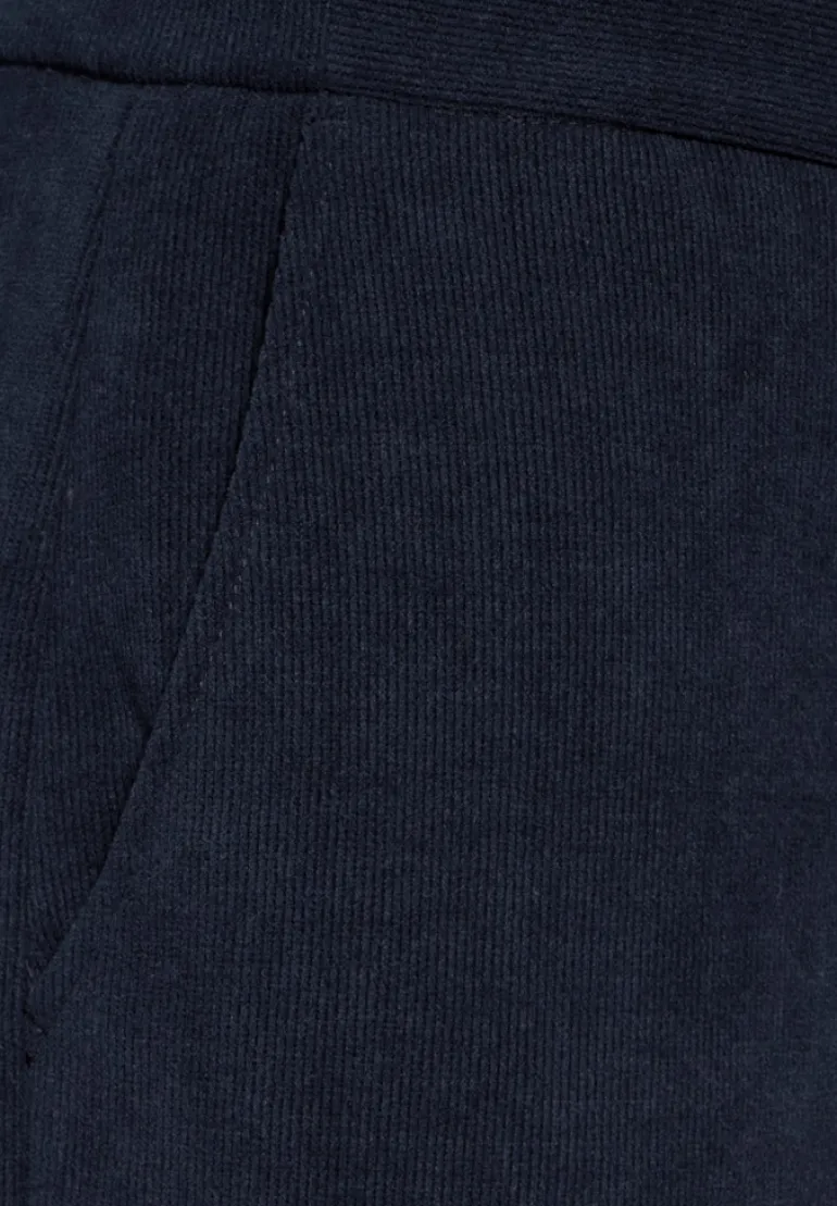 Cord-Hose im Loose Fit universal blue
