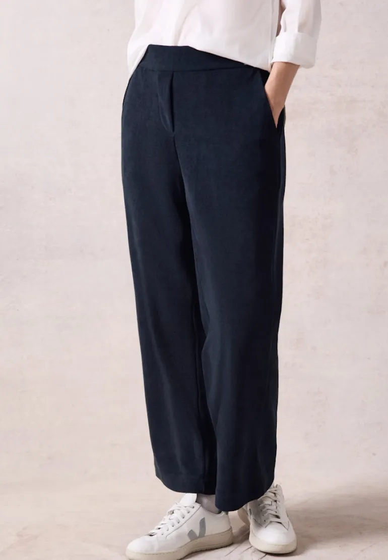Cord-Hose im Loose Fit universal blue