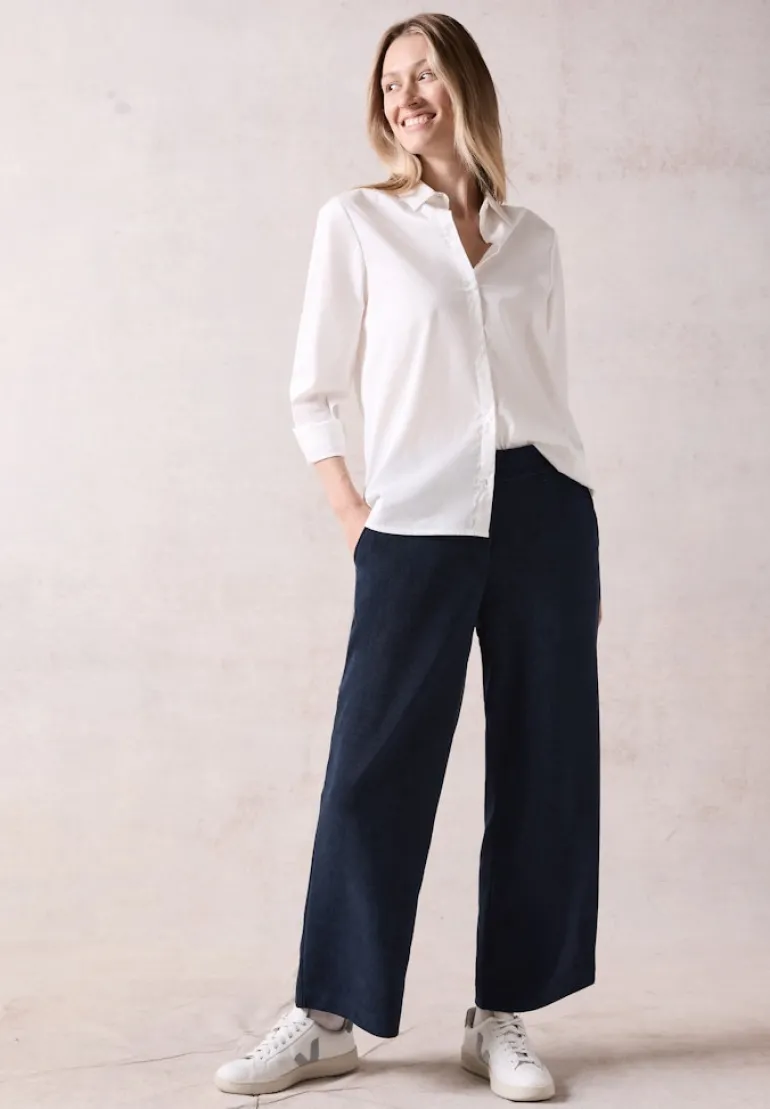 Cord-Hose im Loose Fit universal blue