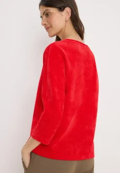 Cordshirt fiery red