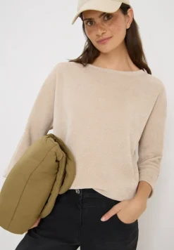Cordshirt oat milk beige