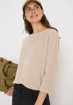Cordshirt oat milk beige