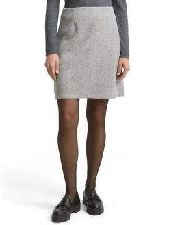 Cosy Rock in Melange-Optik medium silver grey melange