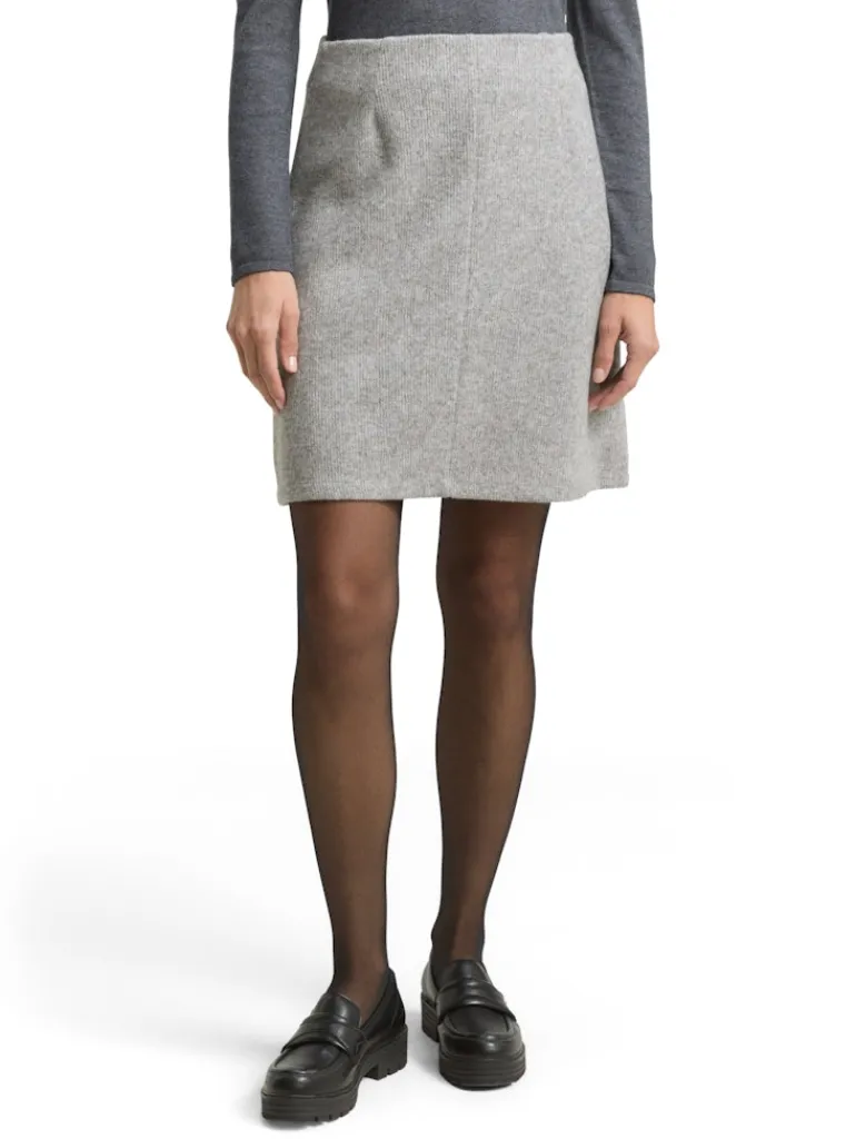 Cosy Rock in Melange-Optik medium silver grey melange