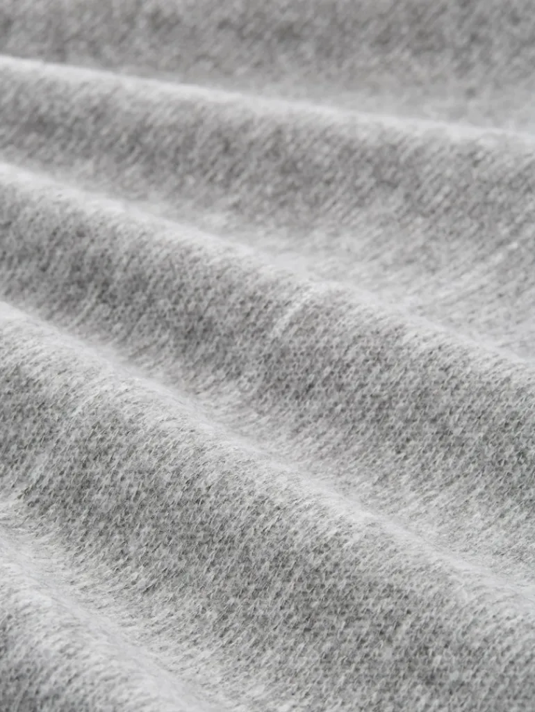 Cosy Rock in Melange-Optik medium silver grey melange