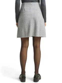 Cosy Rock in Melange-Optik medium silver grey melange