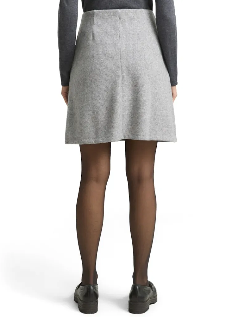 Cosy Rock in Melange-Optik medium silver grey melange