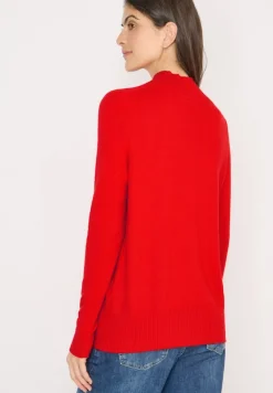 Cosy Turtleneck Pullover pumpkin orange