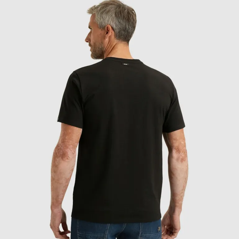 cotton elastane jersey black