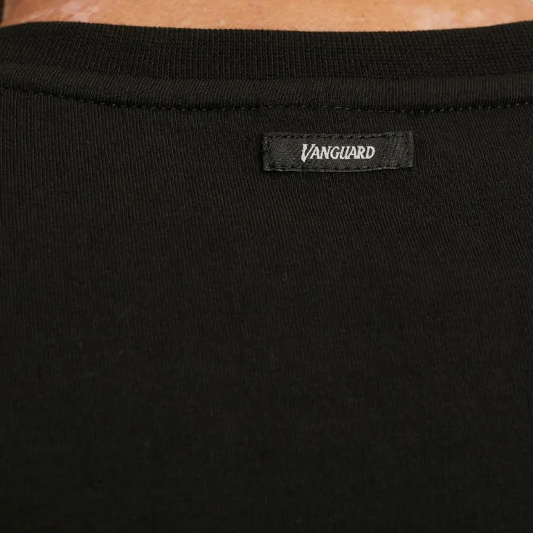 cotton elastane jersey black