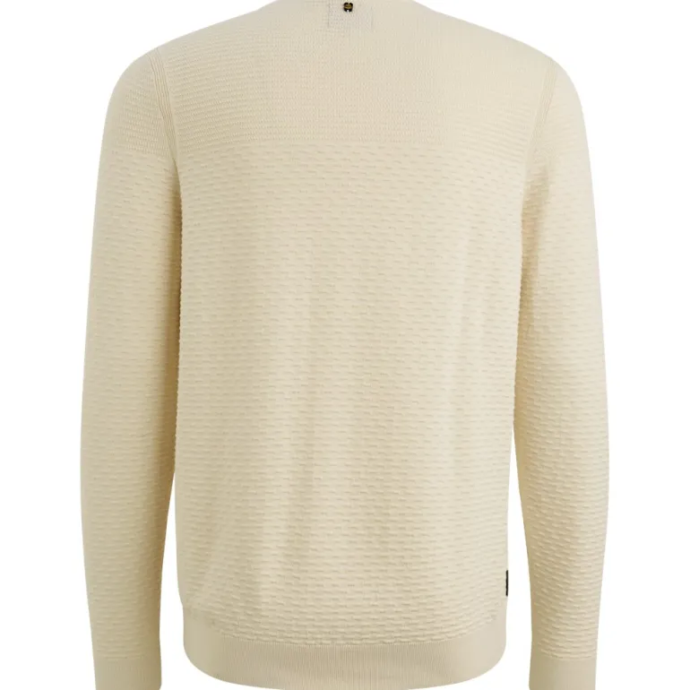 cotton mouline (organic) bone white