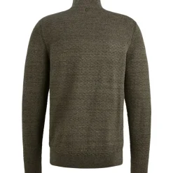 cotton mouline (organic) dusky green