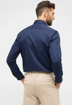 Cover Shirt Twill Langarm navy