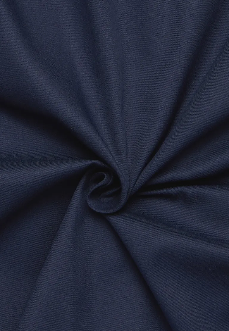 Cover Shirt Twill Langarm navy