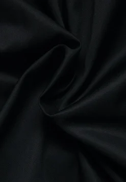 Cover Shirt Twill Langarm schwarz