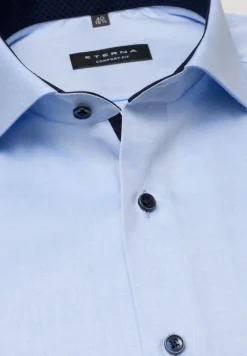 Cover Shirt Twill super langer Arm (72 cm) hellblau