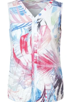 Crash T-Shirt mit Print vanilla white
