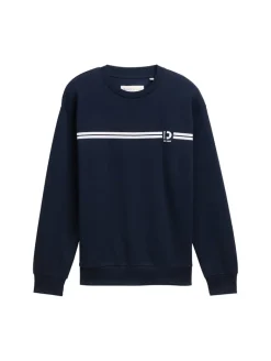 Crewneck Sweatshirt mit Print sky captain blue