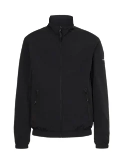 CRINKLE NYLON BLOUSON ck black