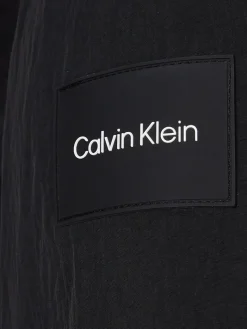 CRINKLE NYLON BLOUSON ck black