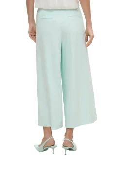 Culotte aus Viskosestretch türkis