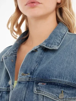 DAISY OVERSIZED JCKT BG8014 denim light