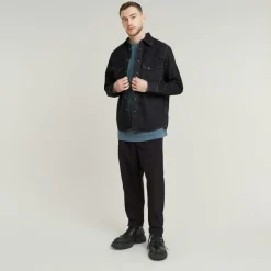 Dakota slim shirt ls worn in nighttime sky
