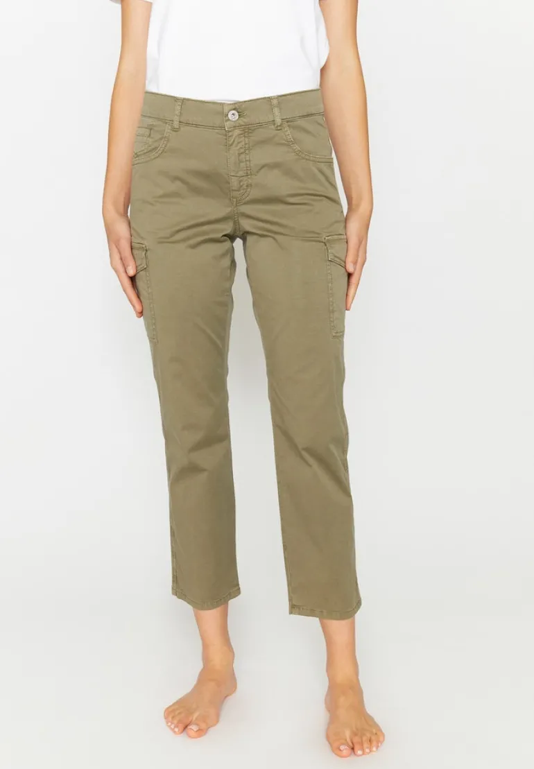 Darleen Crop Cargo light khaki