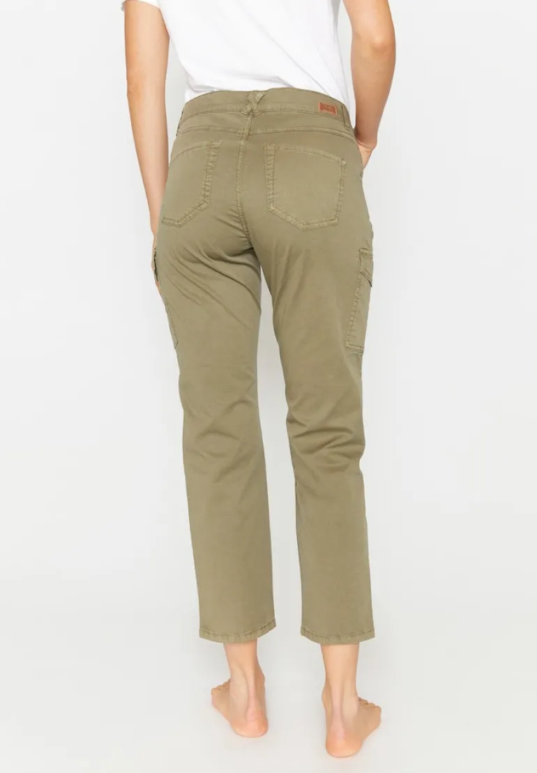 Darleen Crop Cargo light khaki
