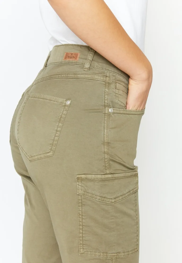 Darleen Crop Cargo light khaki