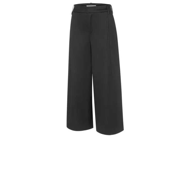 Daydream Culotte mit Stretch-Anteil schwarz