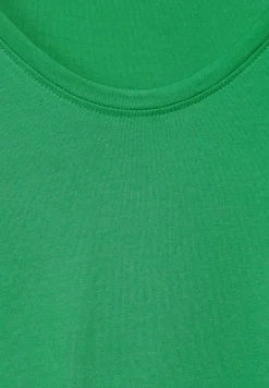 Dekoratives T-Shirt fresh apple green