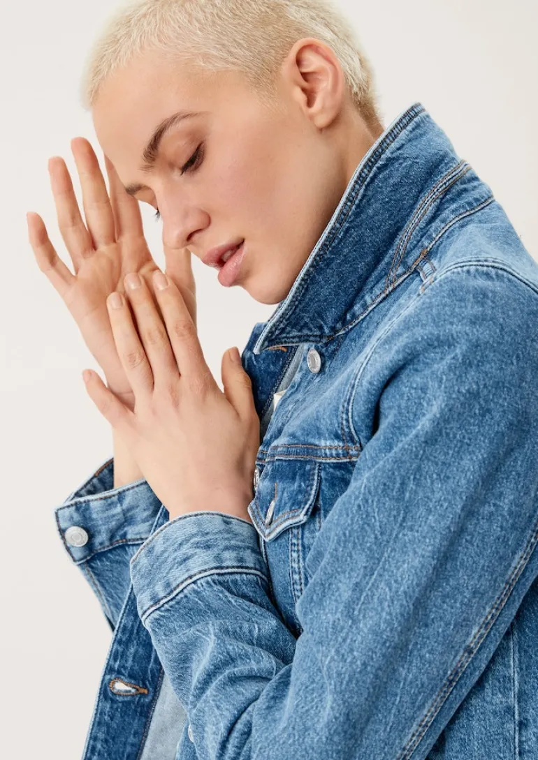 Denimjacke blau