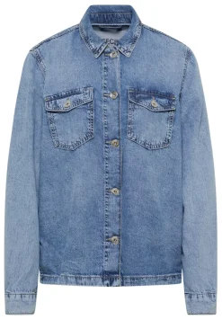 Denim Overshirt authentic used wash