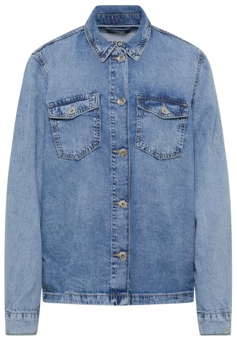 Denim Overshirt authentic used wash
