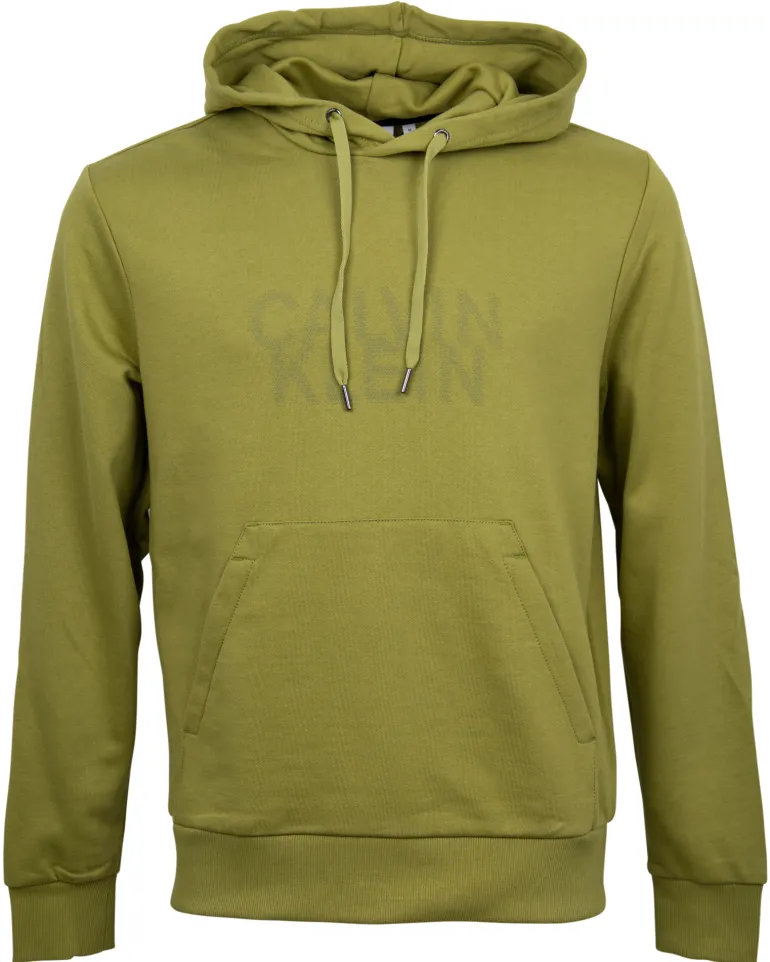 DISTORTED LOGO HOODIE grün