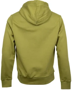 DISTORTED LOGO HOODIE grün