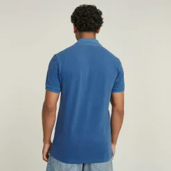 Dunda overdyed slim polo ss pilot gd